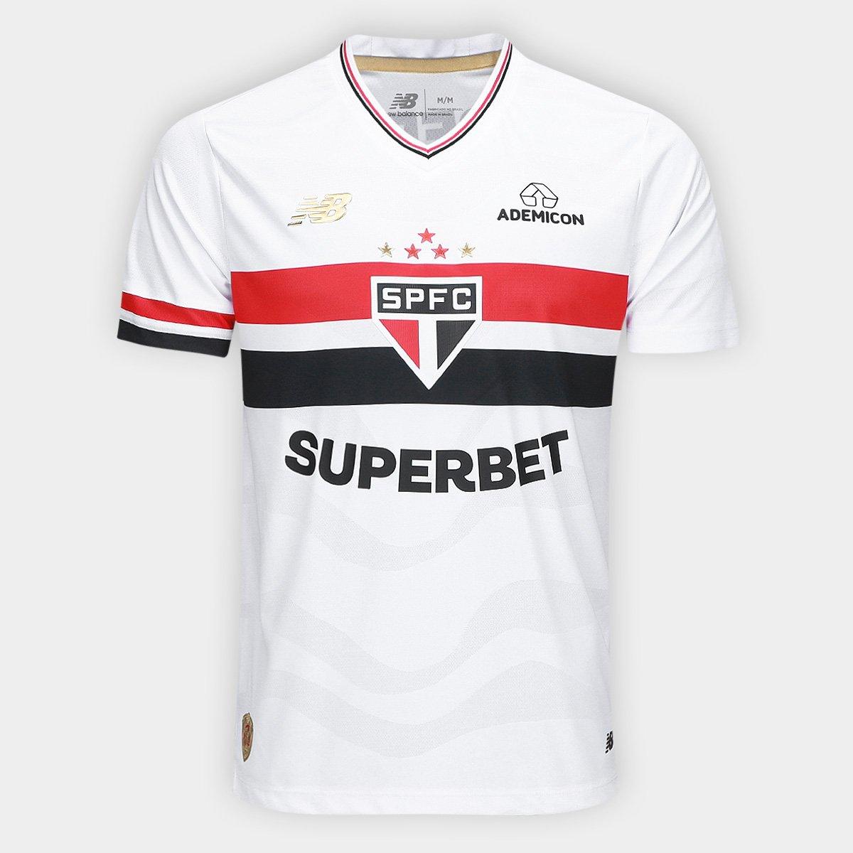 Camisa New Balance São Paulo 2025/26 I Calleri N° 9