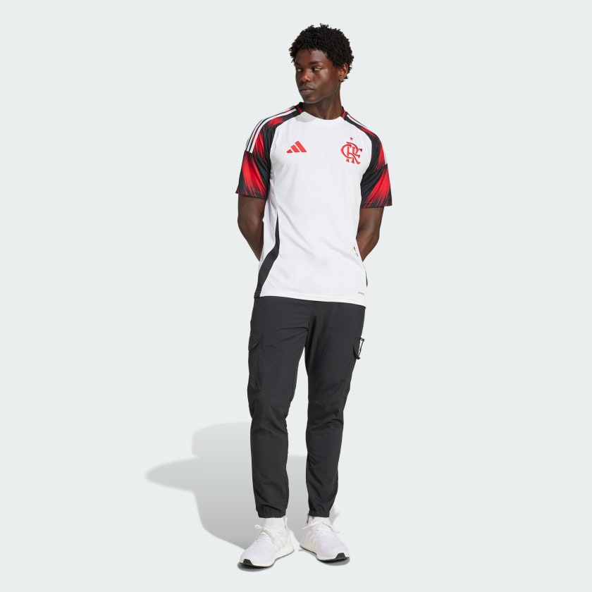 Camisa Adidas Flamengo 2025/26 II LÉO PEREIRA N° 4