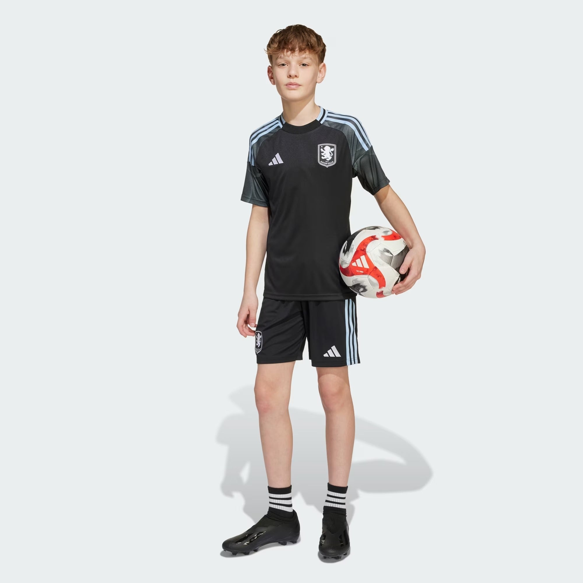 Conjunto Infantil Adidas Aston Villa 2025/26 II