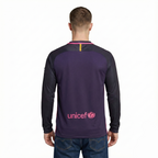 Camisa Retrô Barcelona 2016/17 I Manga Longa
