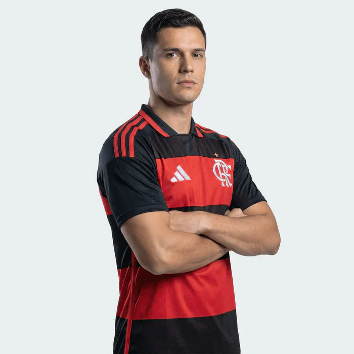 Camisa Adidas Flamengo 2026/27 I LÉO ORTIZ N° 3