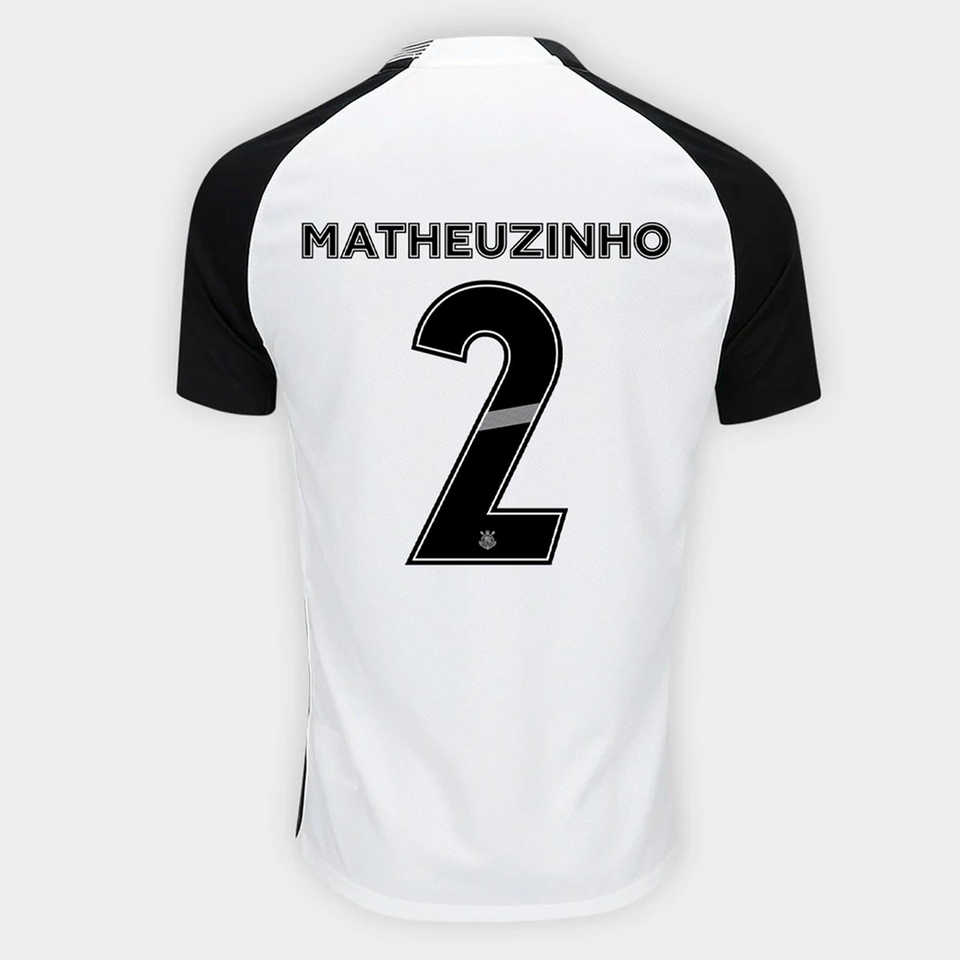 Camisa Corinthians 2025/26 I MATHEUZINHO N° 2