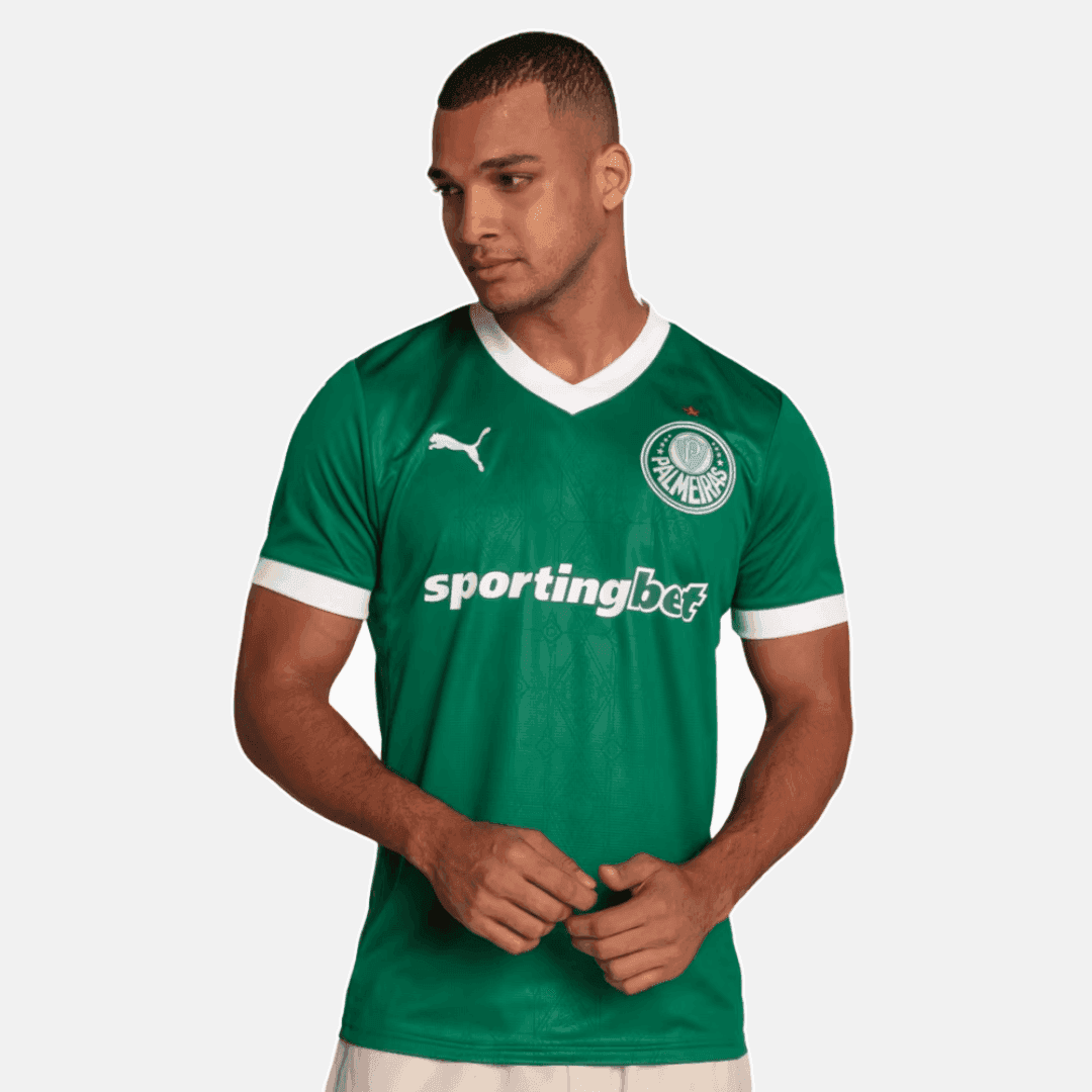 Camisa Puma Palmeiras 2025/26 I - Richard Rios N° 8